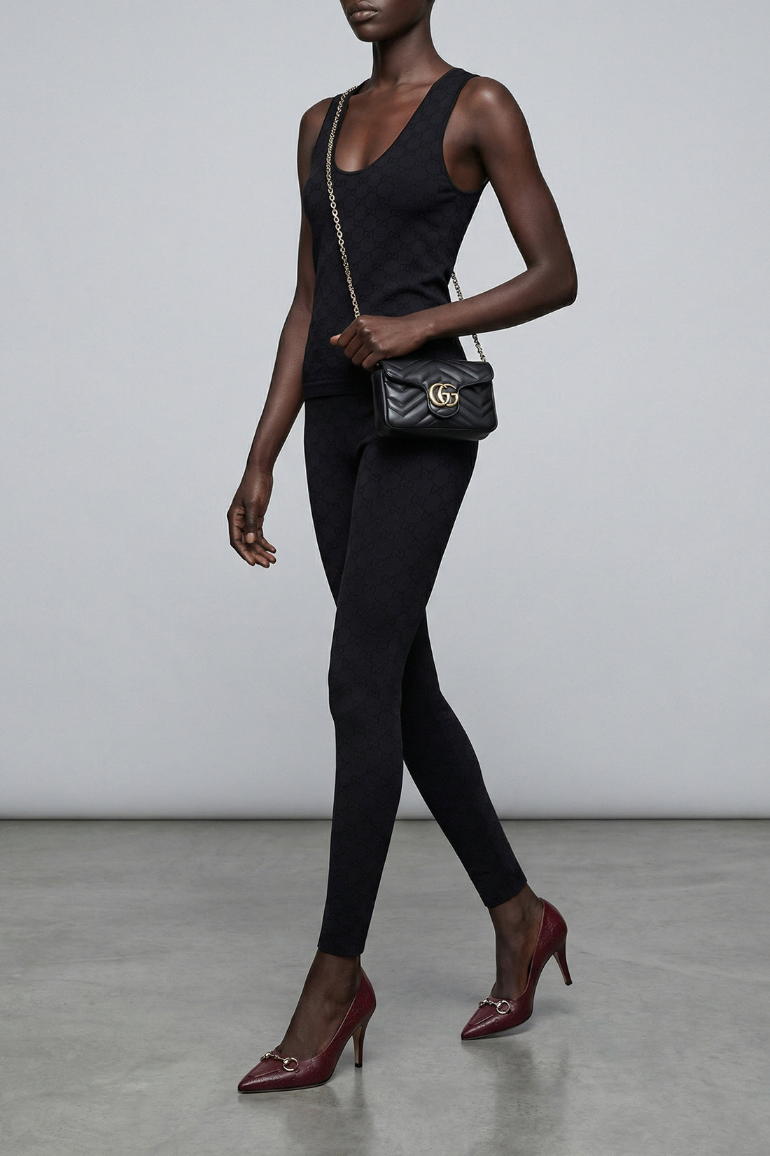 GUCCI M leggings in ultrafine viscose