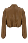 leather jacket coupled
