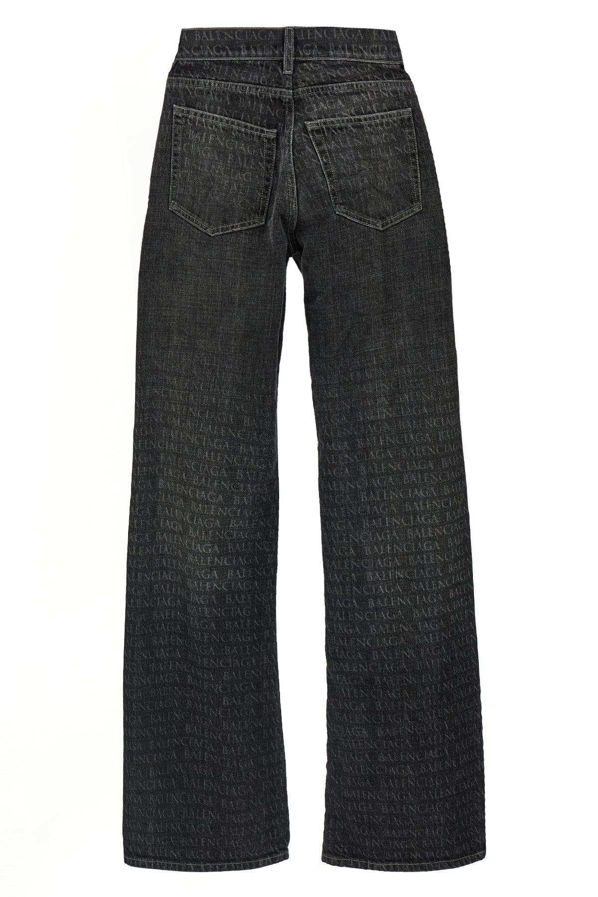 used and wrinkled cotton denim jeans
