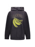 GANNI L banana graphic hoodie 