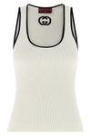 ribbed fine viscose tank top