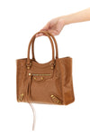 arena storico le city mini lambskin shopping bag