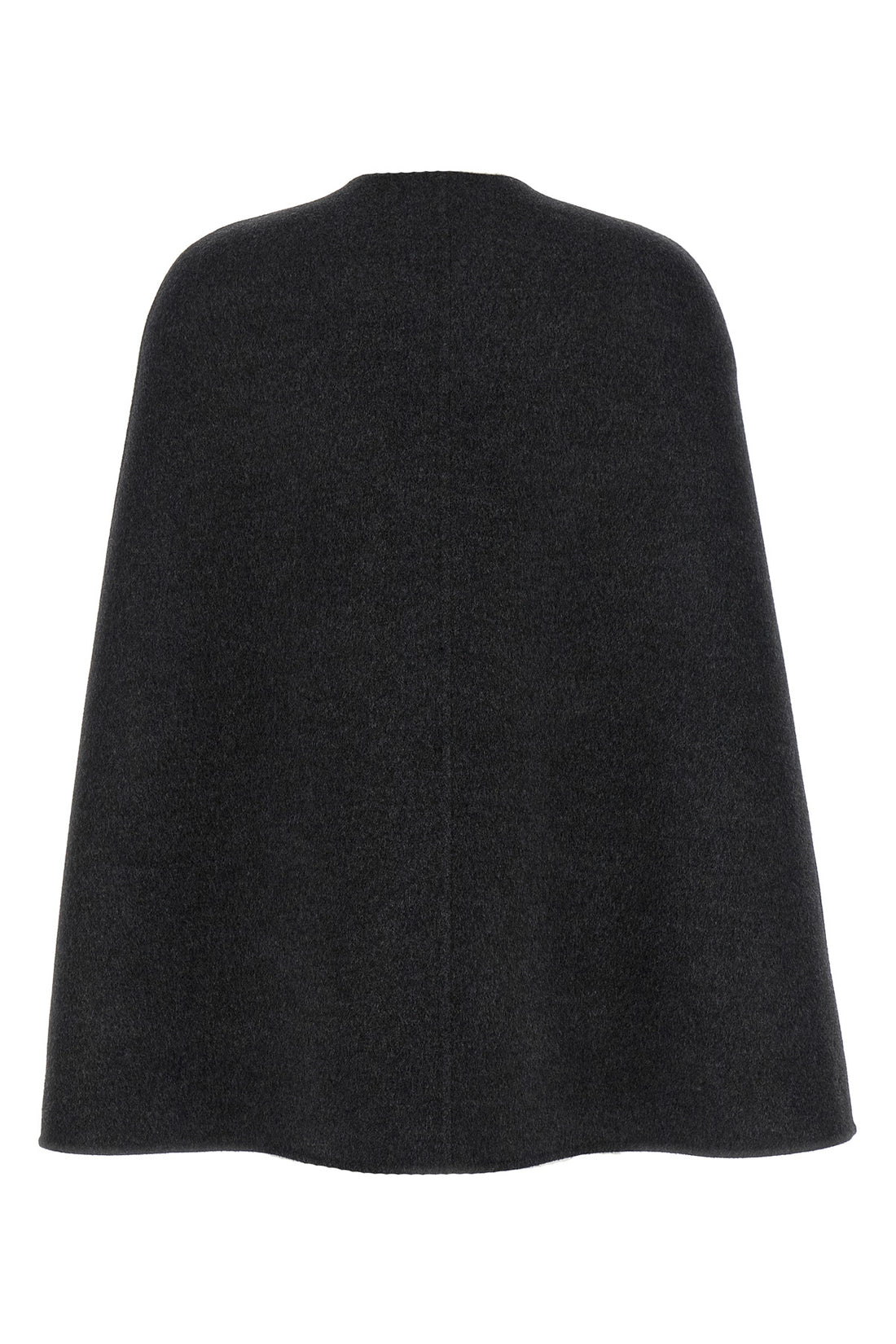 GUCCI 40 solid color wool and silk cape