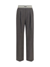 wool and mohair pants