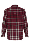 gucci jacquard cotton tartan shirt
