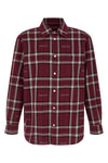 gucci jacquard cotton tartan shirt