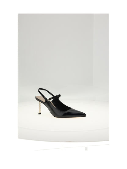 DIOR 38 slingback 8cm