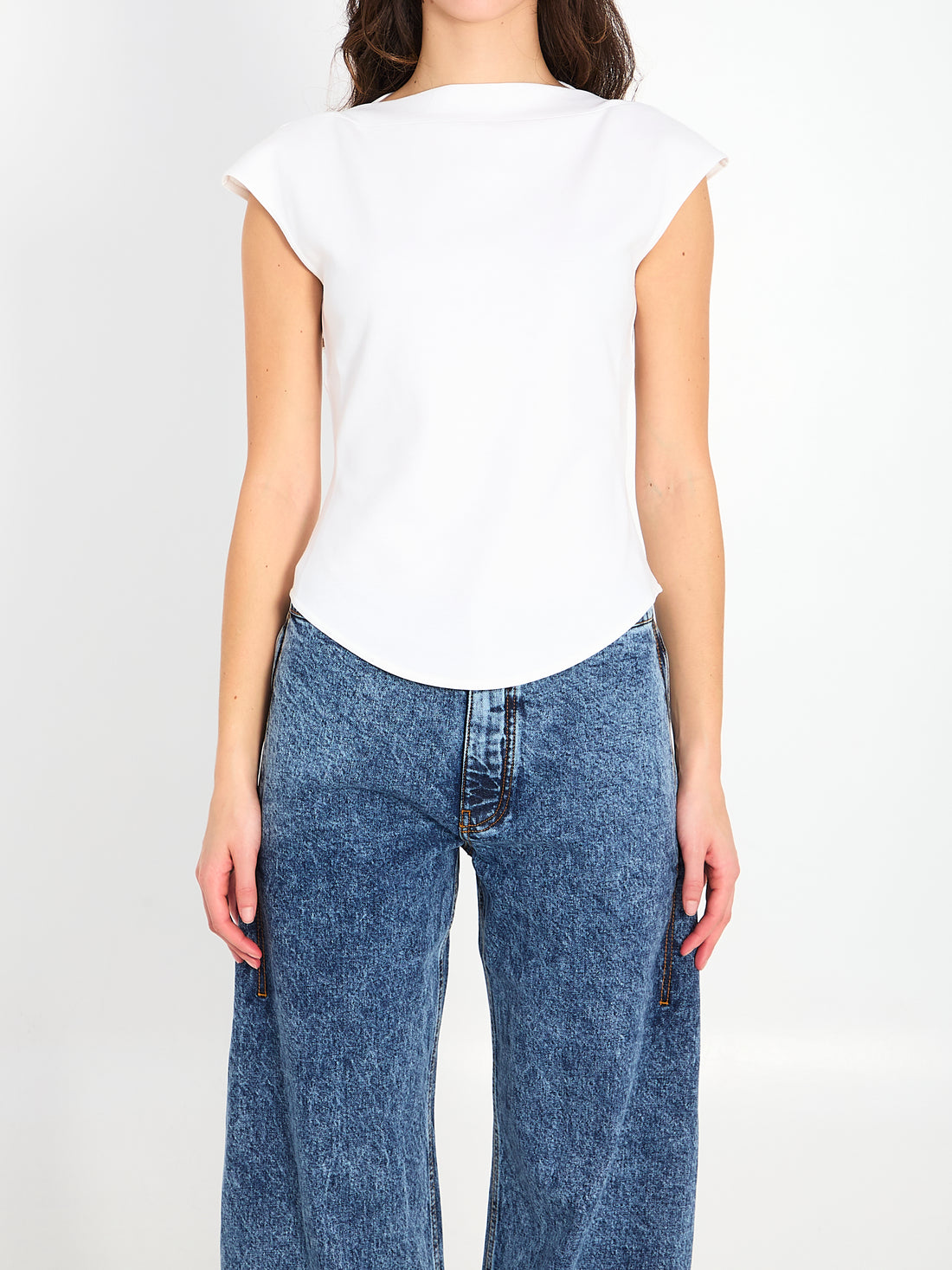 ALAIA 36 cotton t-shirt 