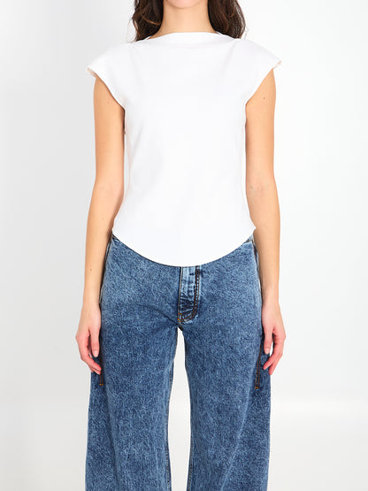 ALAIA 36 cotton t-shirt 