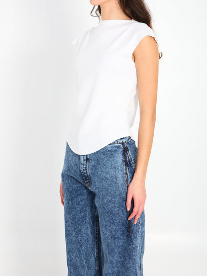 ALAIA 36 cotton t-shirt 