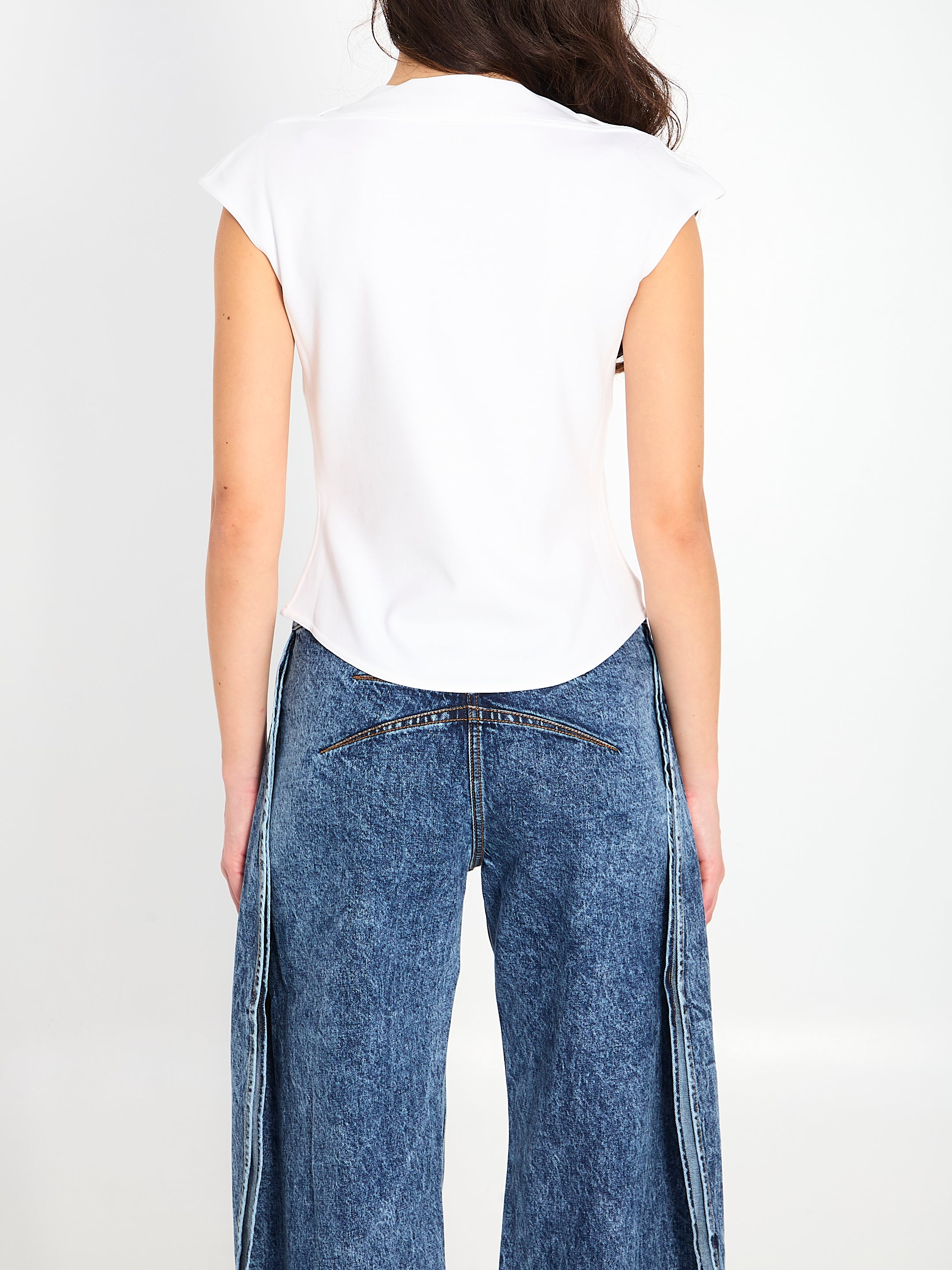 ALAIA 36 cotton t-shirt 