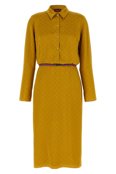 acetate and viscose midi dress