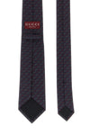 jacquard silk tie