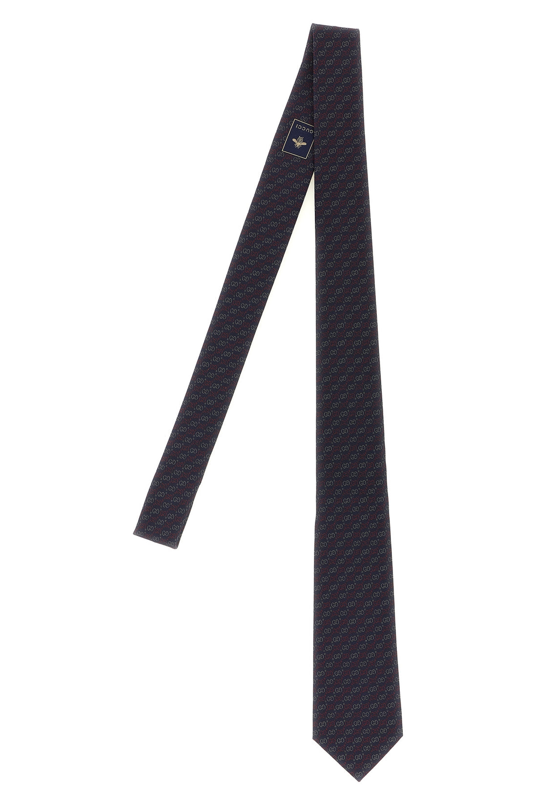 GUCCI OS jacquard silk tie