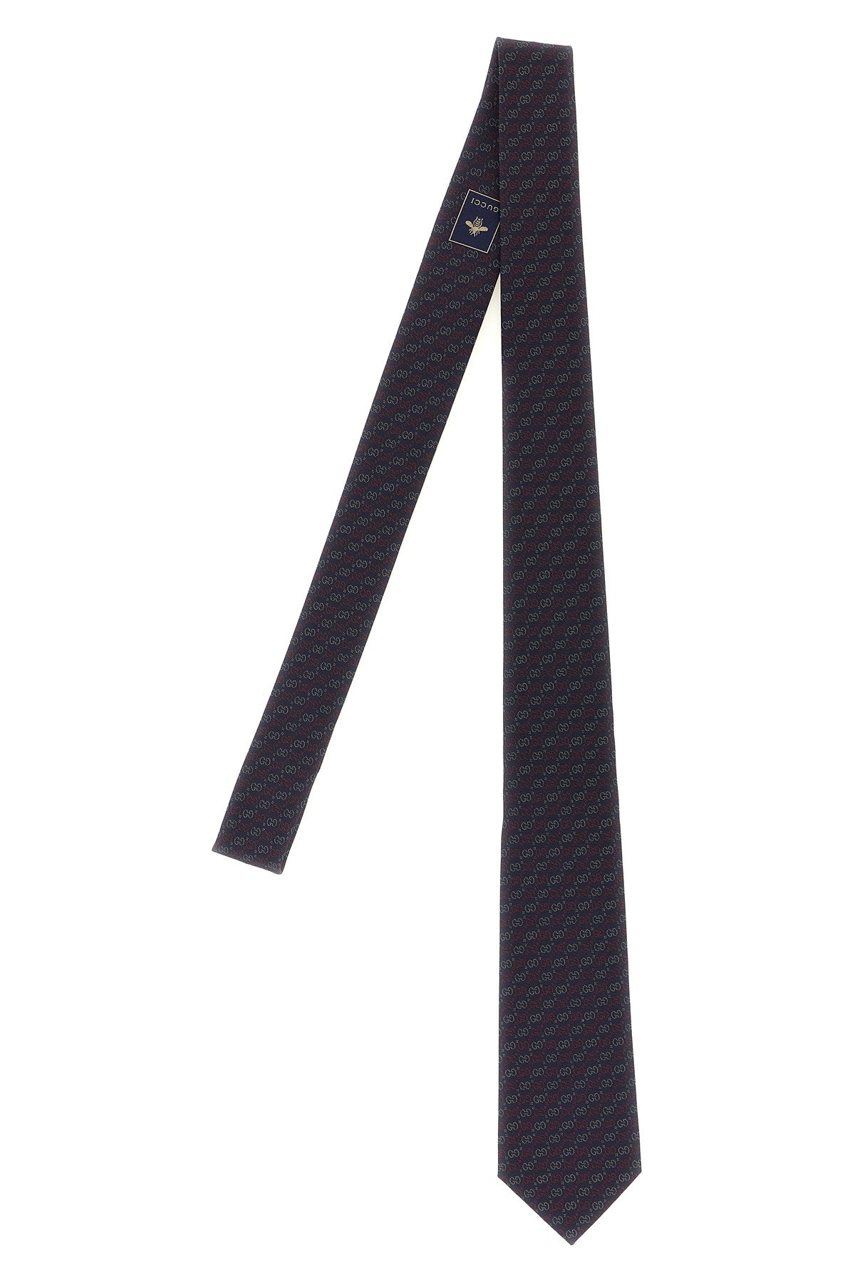 jacquard silk tie