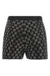 gucci shorts redefine evening elegance through a high-waisted tailored silhouett