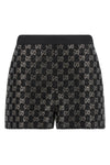 gucci shorts redefine evening elegance through a high-waisted tailored silhouett