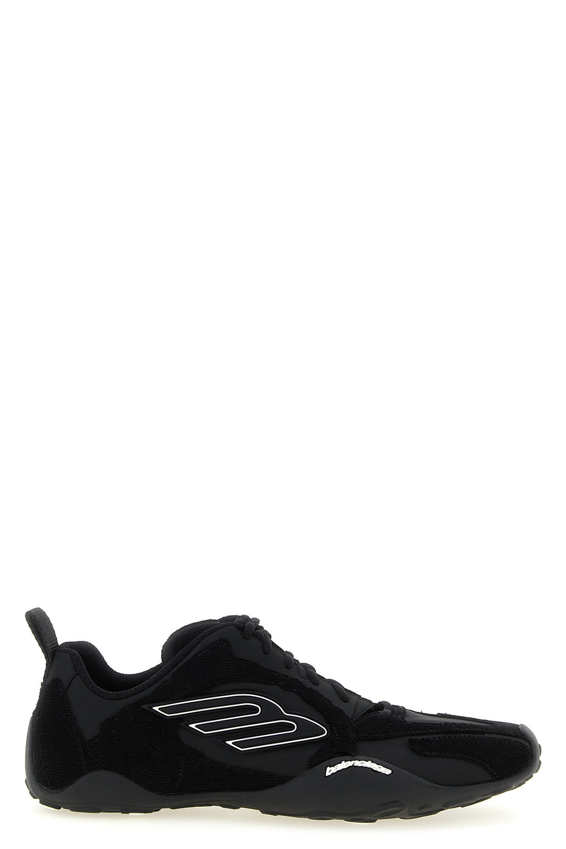 BALENCIAGA 40 monday ultra sneakers in used-effect cotton and polyester blend