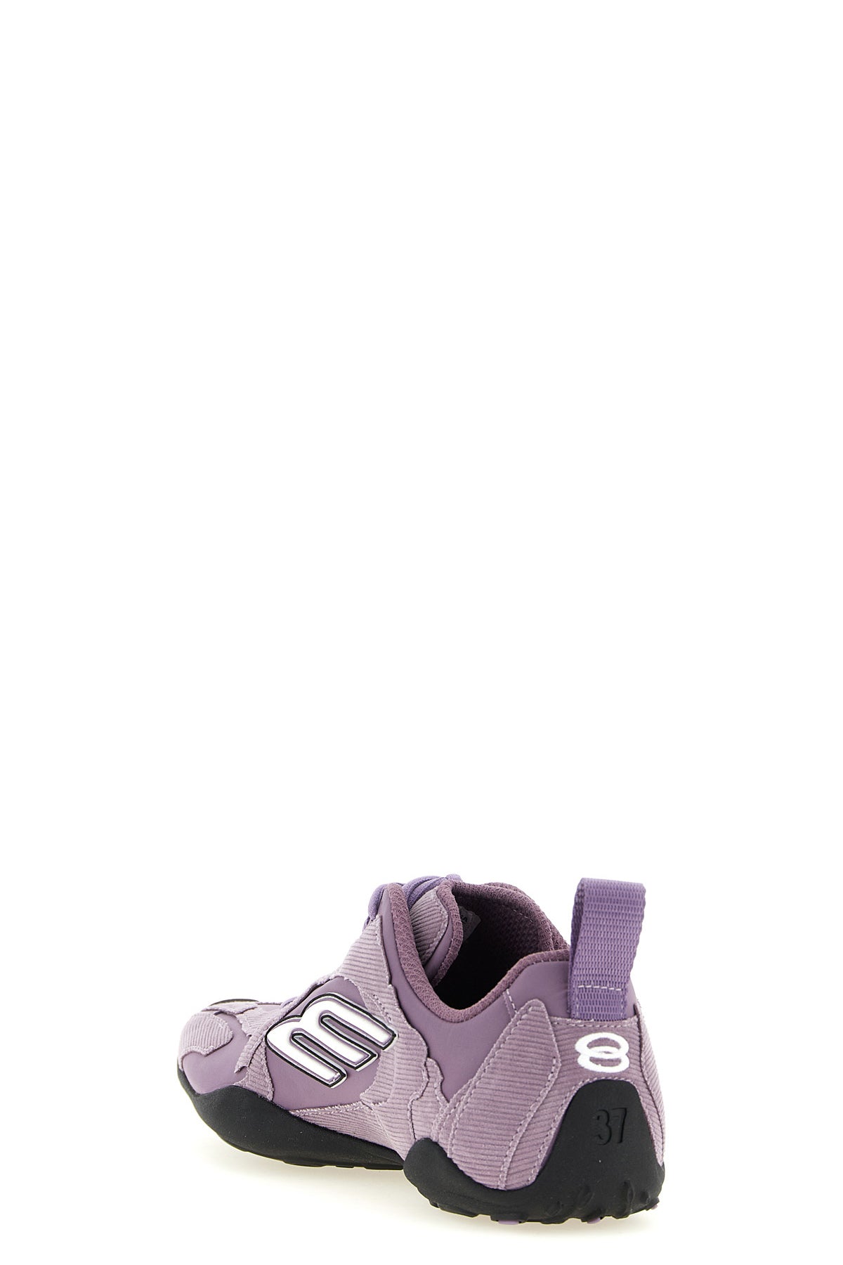 monday ultra sneakers in used-effect cotton and polyester blend