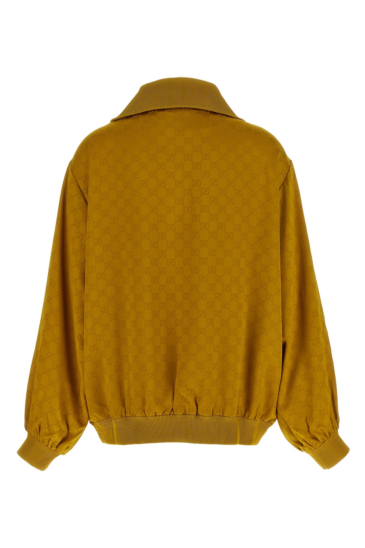 acetate and viscose jacquard gg sweater