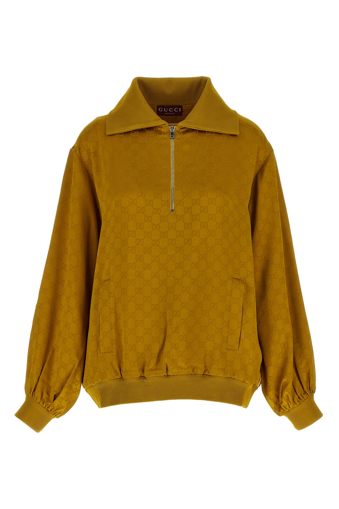 GUCCI L acetate and viscose jacquard gg sweater