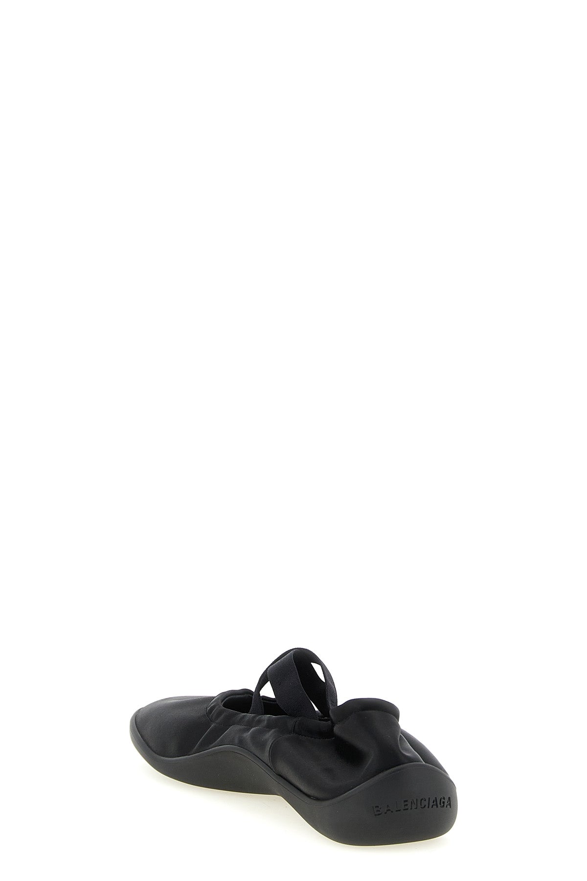 shibuya satin ballet flats