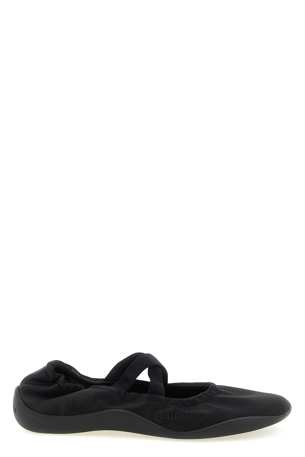 shibuya satin ballet flats