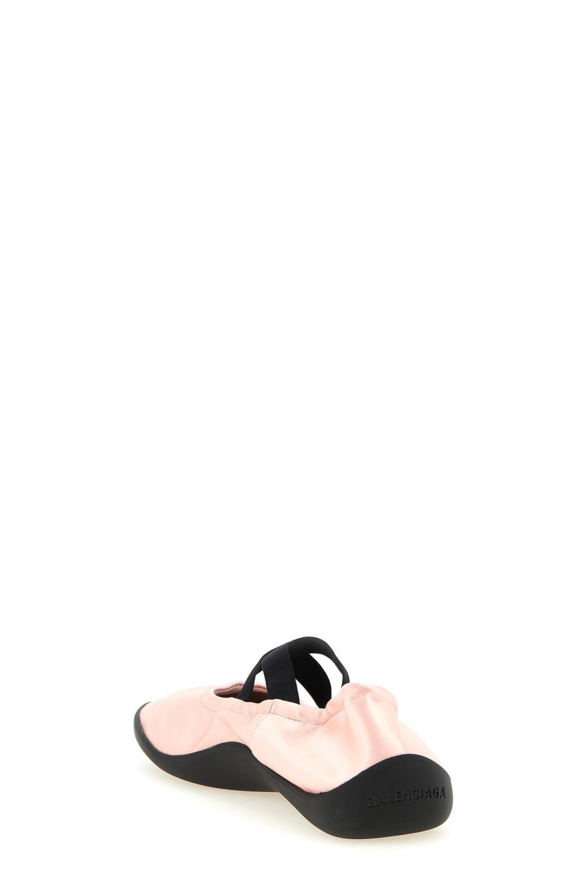 shibuya satin ballet flats