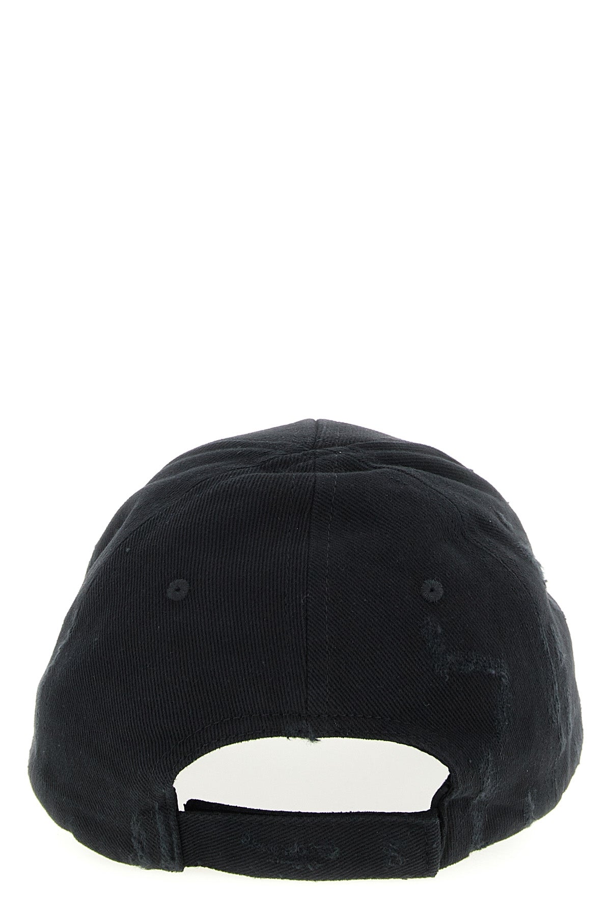 used-effect cotton cap