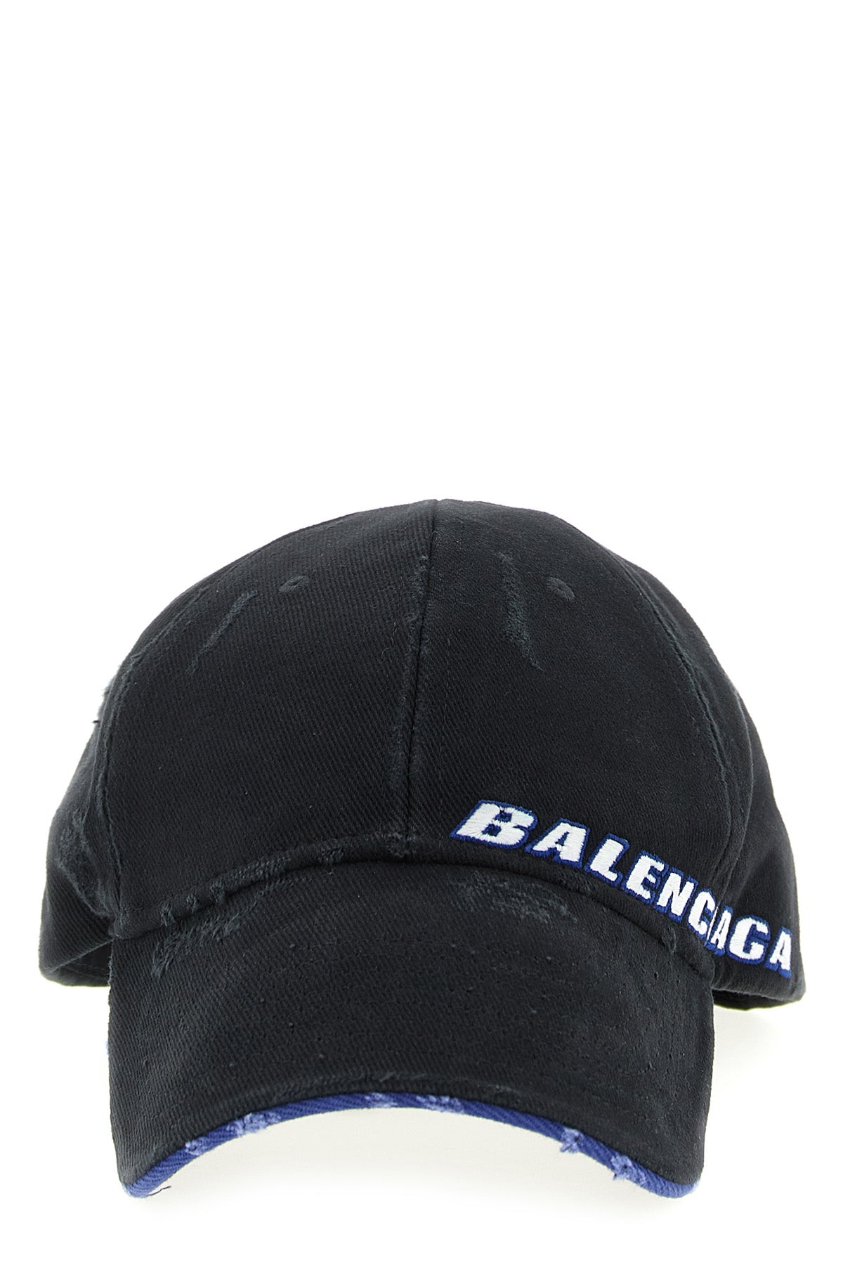 used-effect cotton cap