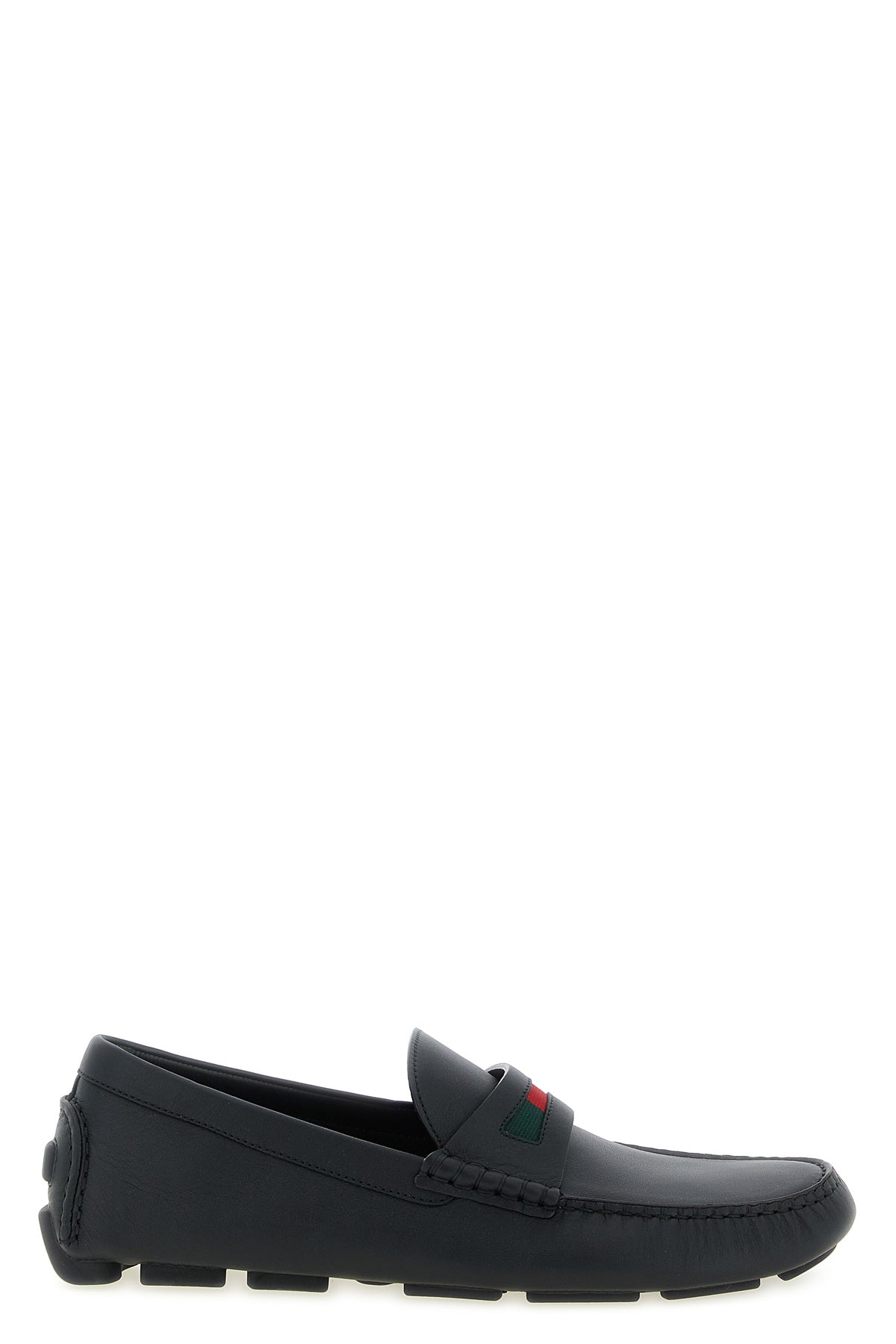 leather loafers