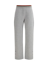 GUCCI S cotton jersey leisure trousers