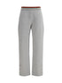 GUCCI S cotton jersey leisure trousers