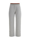 leisure pants in cotton jersey