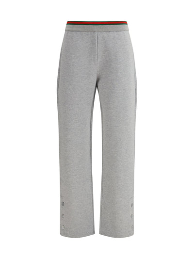 leisure pants in cotton jersey