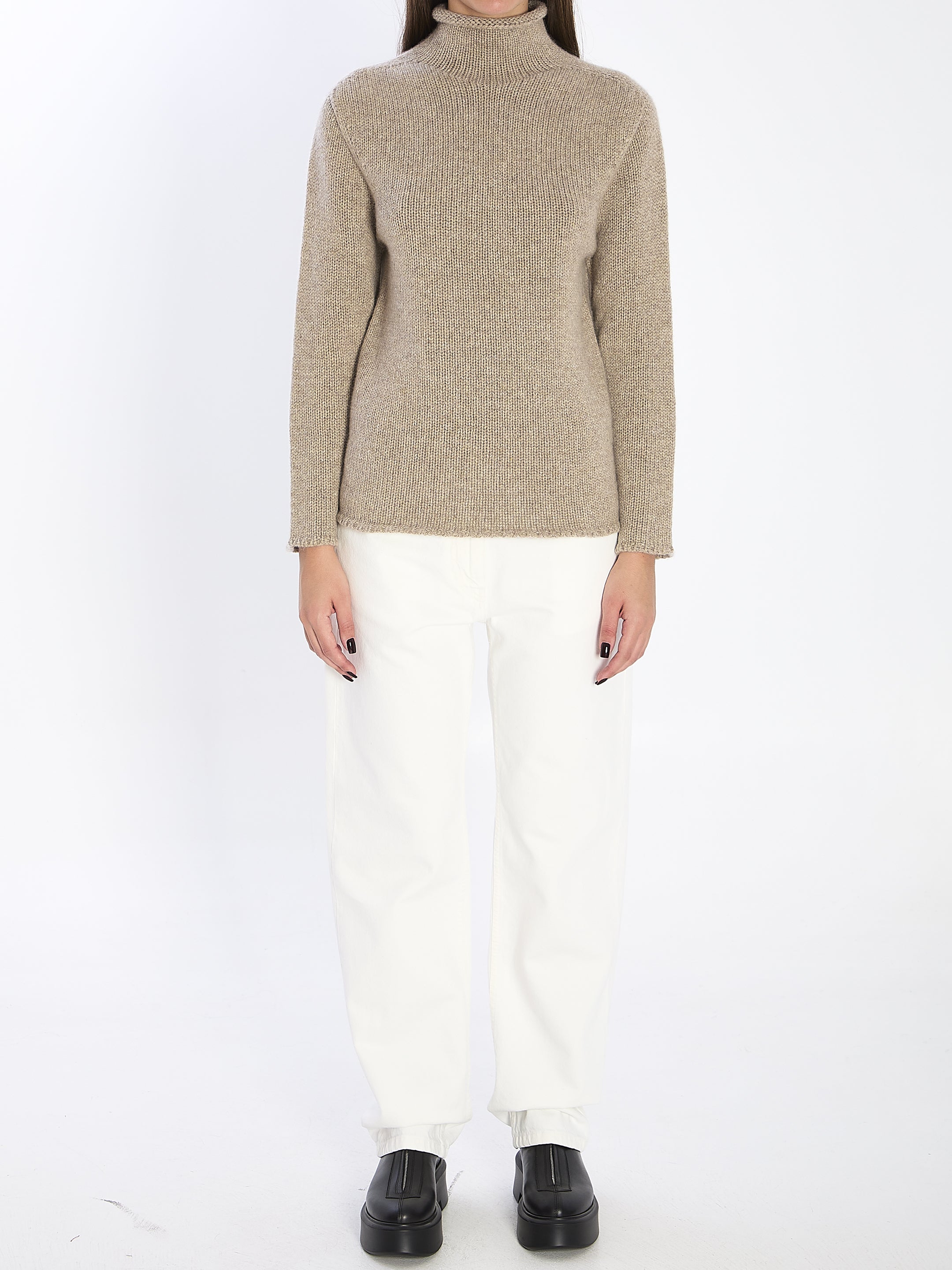 THE ROW M mariam turtleneck in cashmere