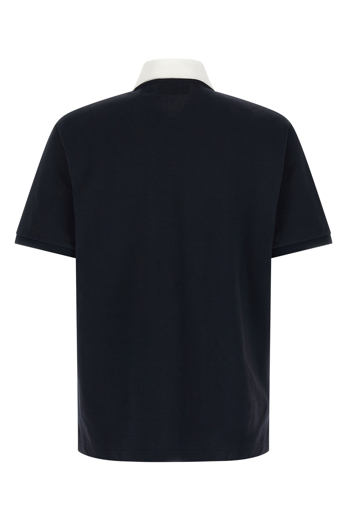 polo shirt in stretch cotton piqué