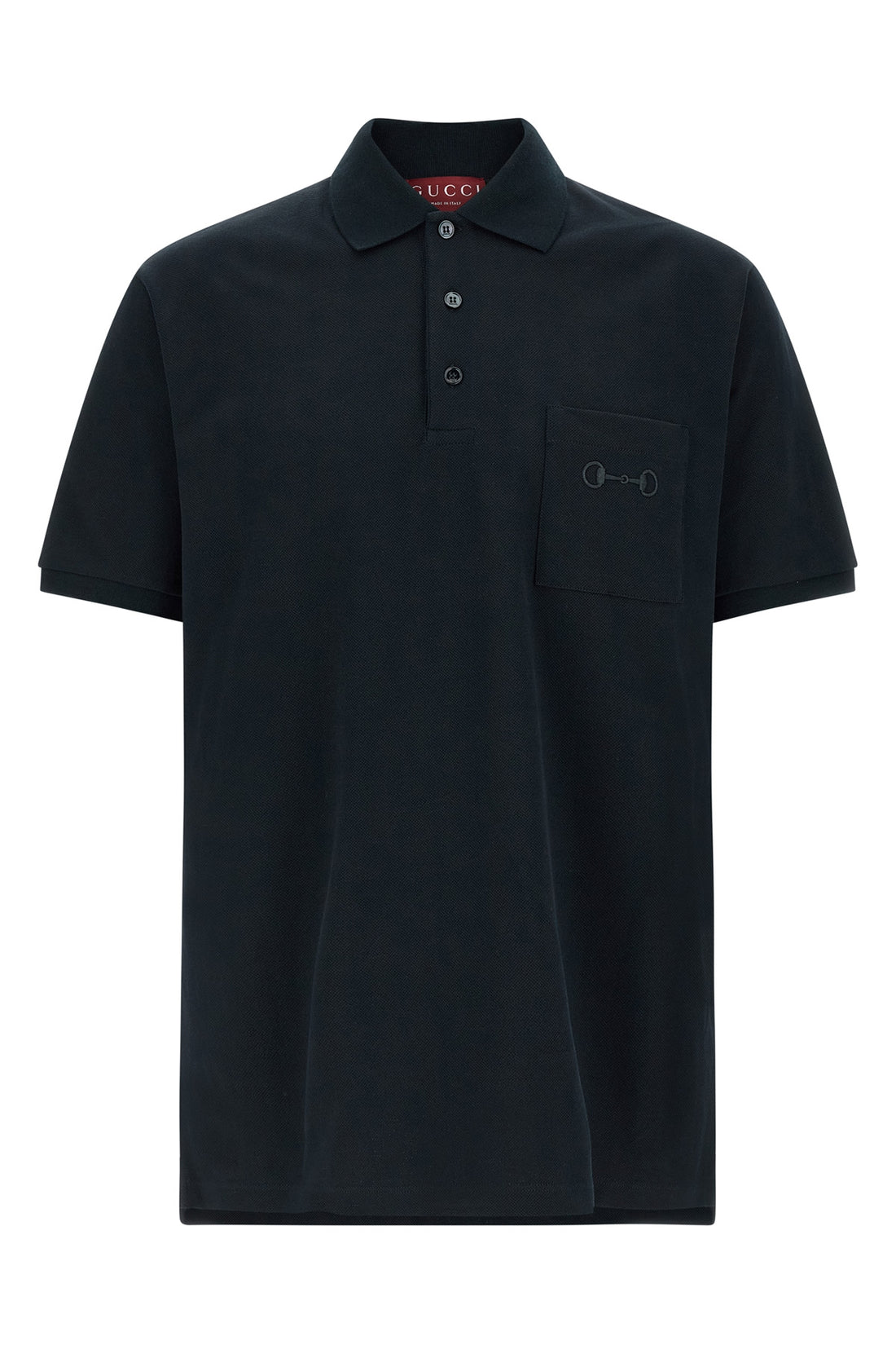 GUCCI L polo shirt in stretch cotton piquet