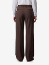 straight leg canvas trousers