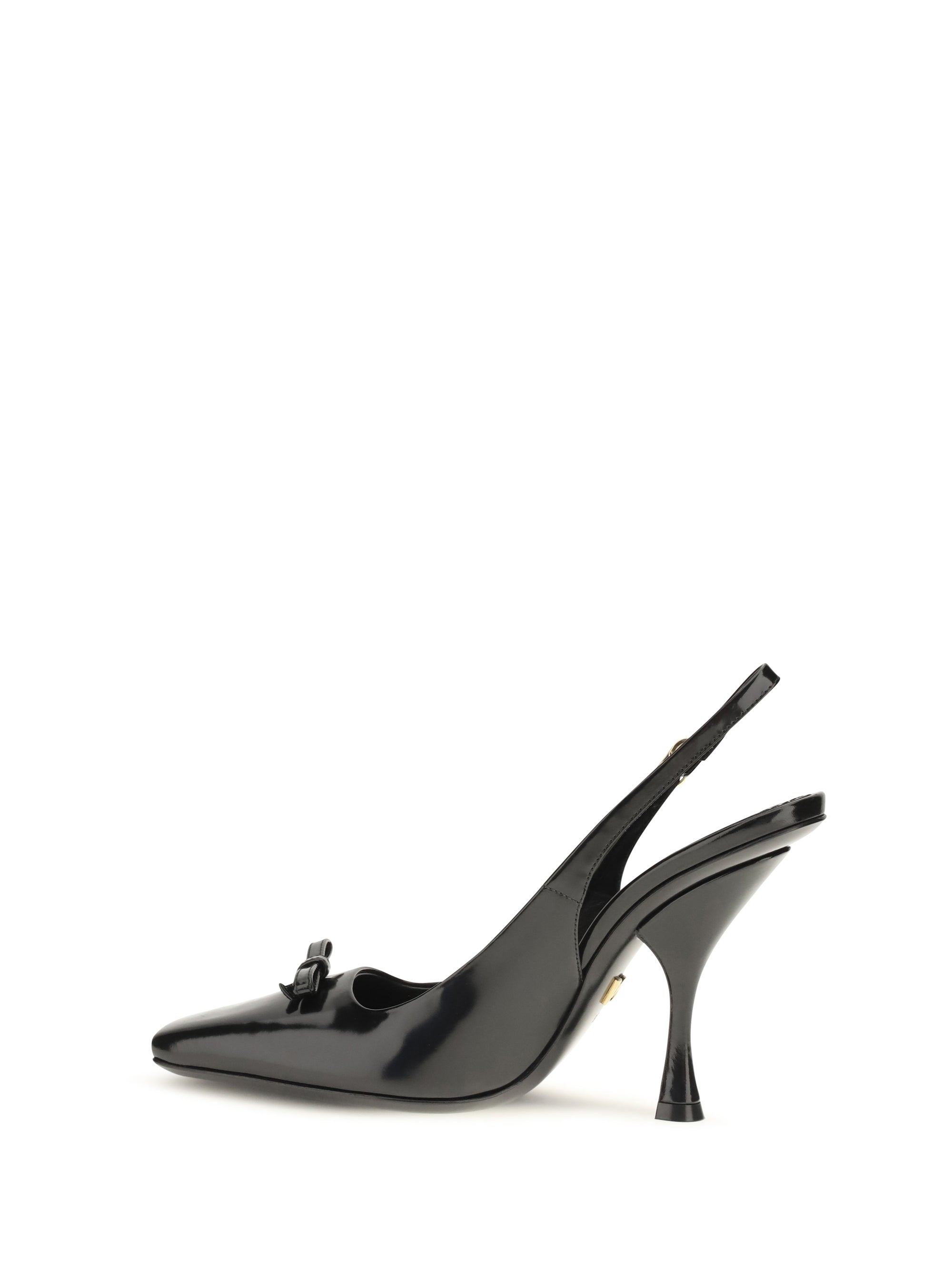 leather slingback pumps