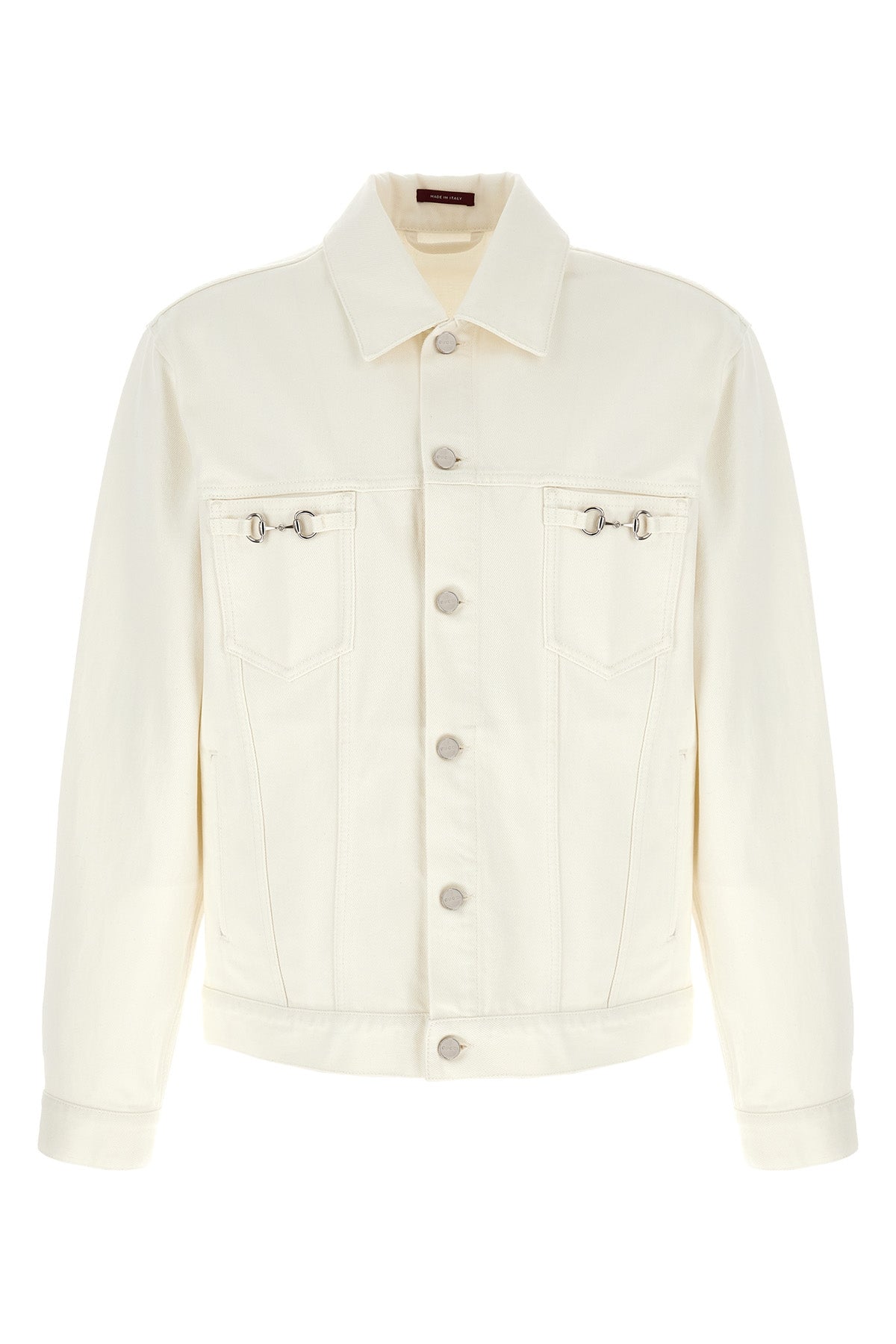 garment-dyed cotton denim jacket