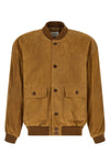 suede bomber jacket