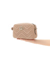 small gg marmont crossbody bag in chevron matelassé nappa leather