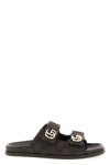 doppia g slides in gg fabric