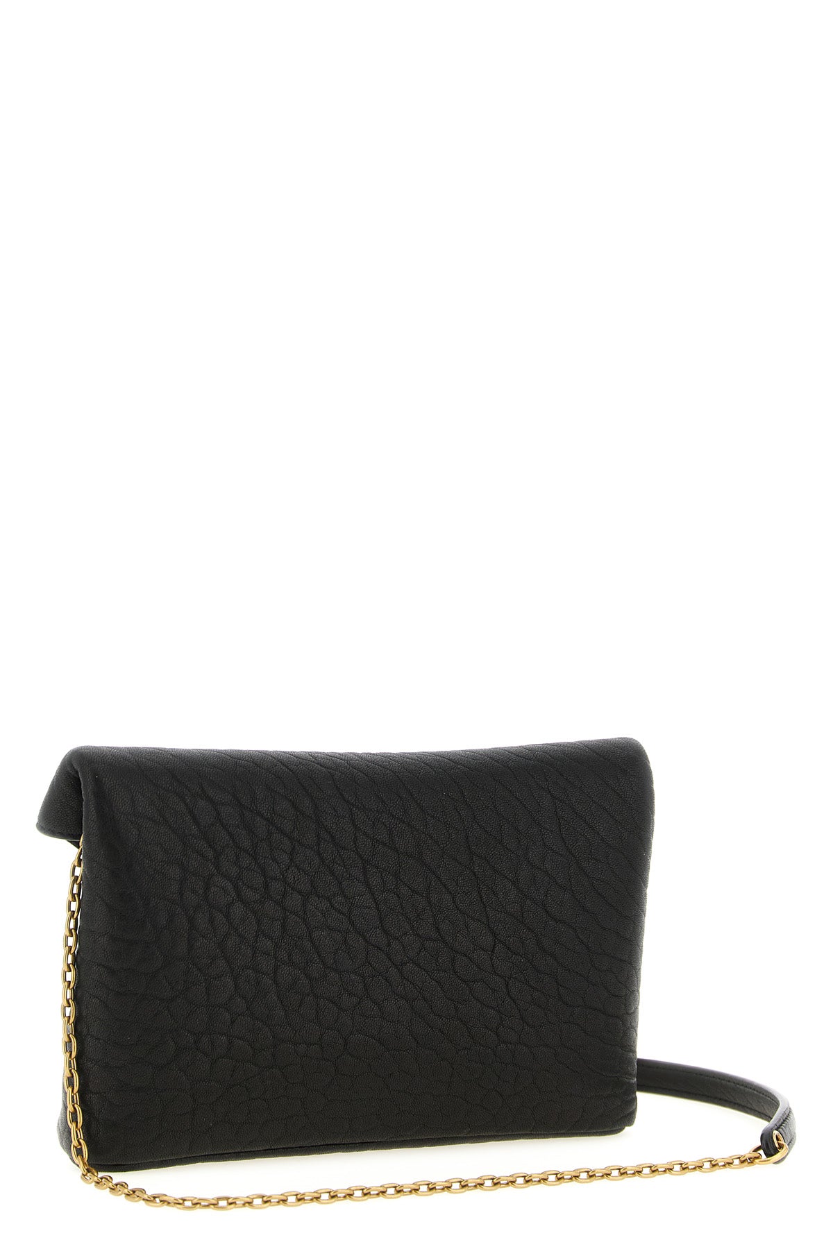 envelope embossed leather mini crossbody bag