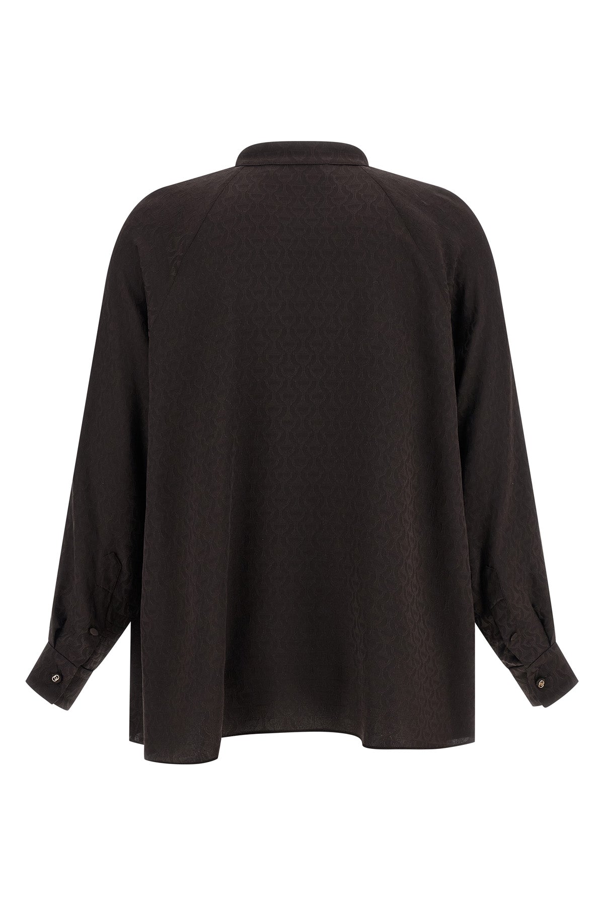 morsetto jacquard patterned silk shirt