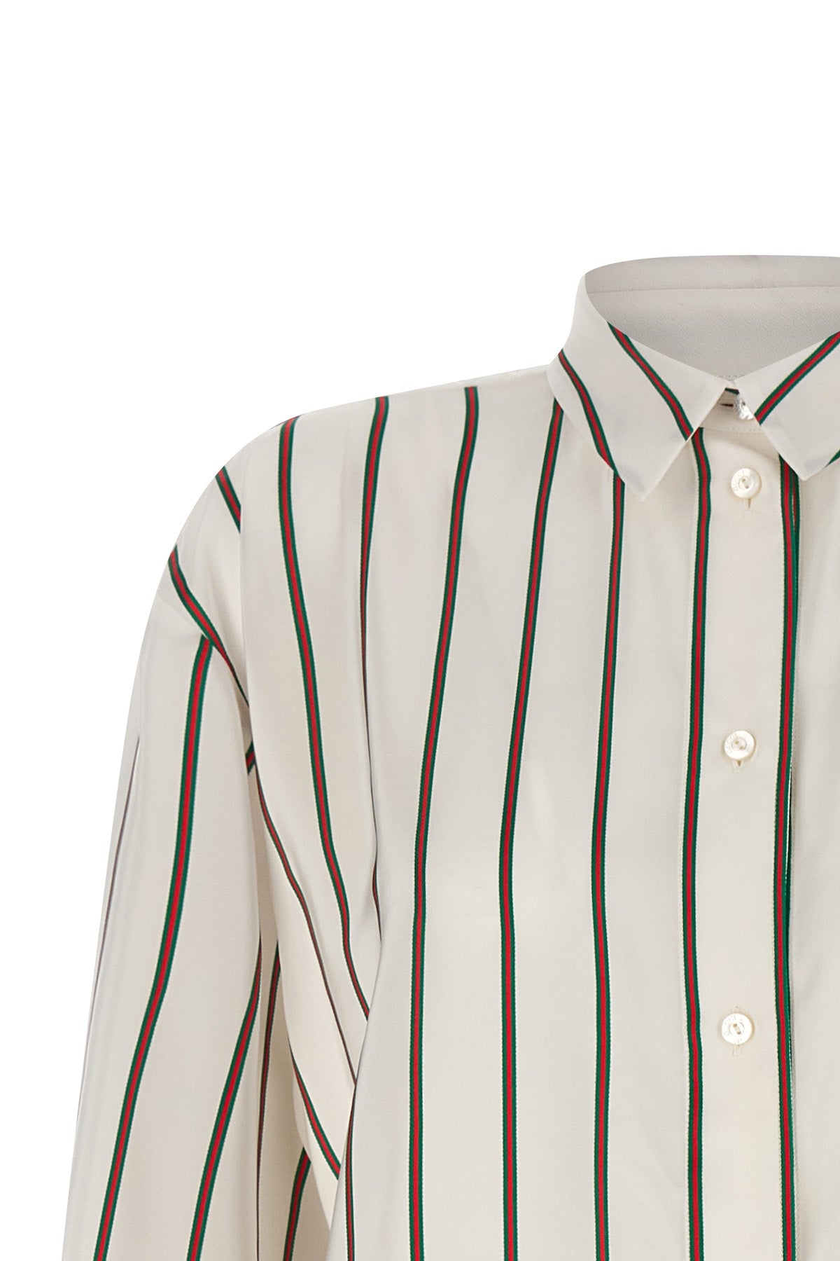 jacquard silk shirt
