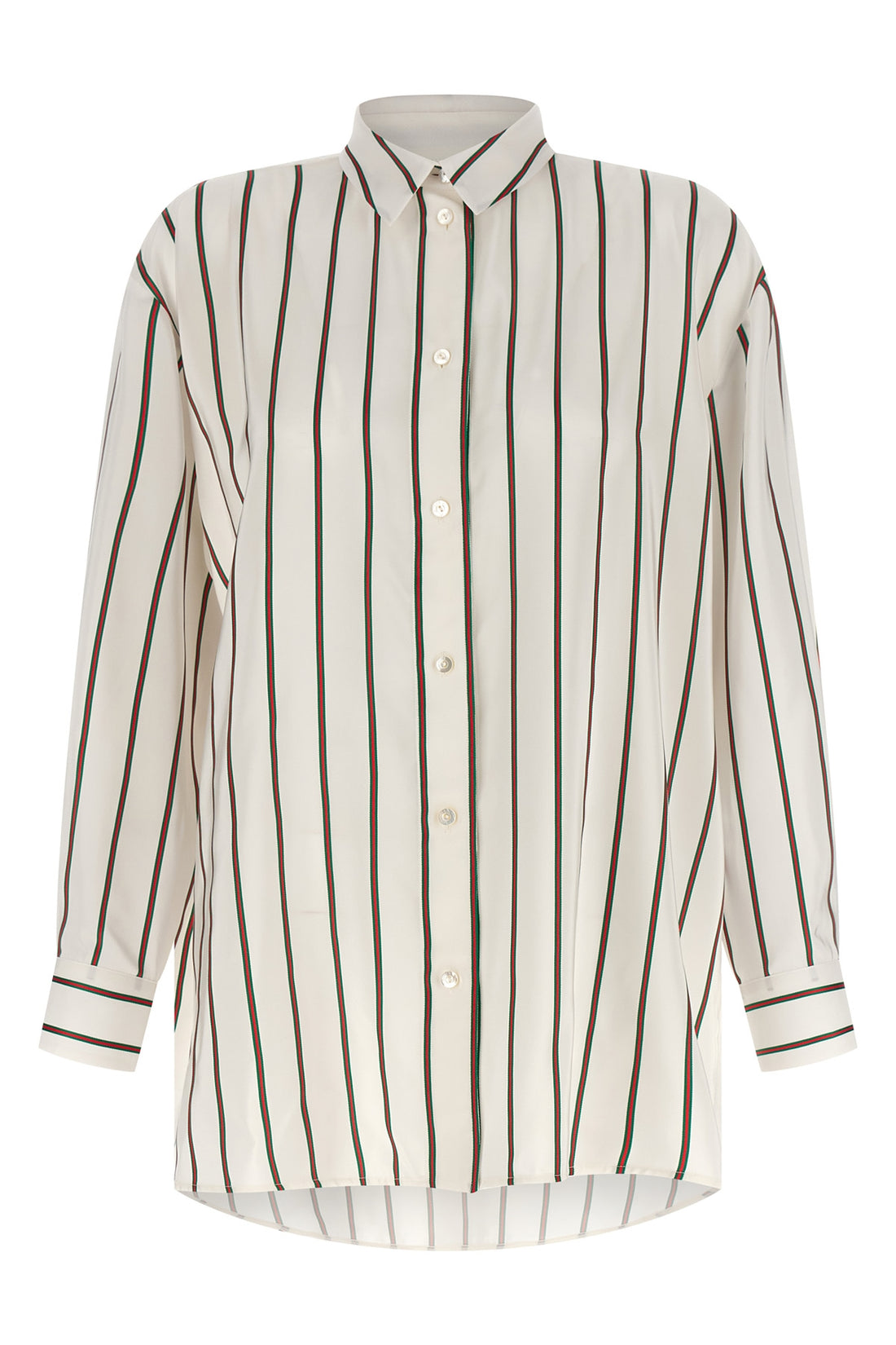 GUCCI 36 jacquard silk shirt