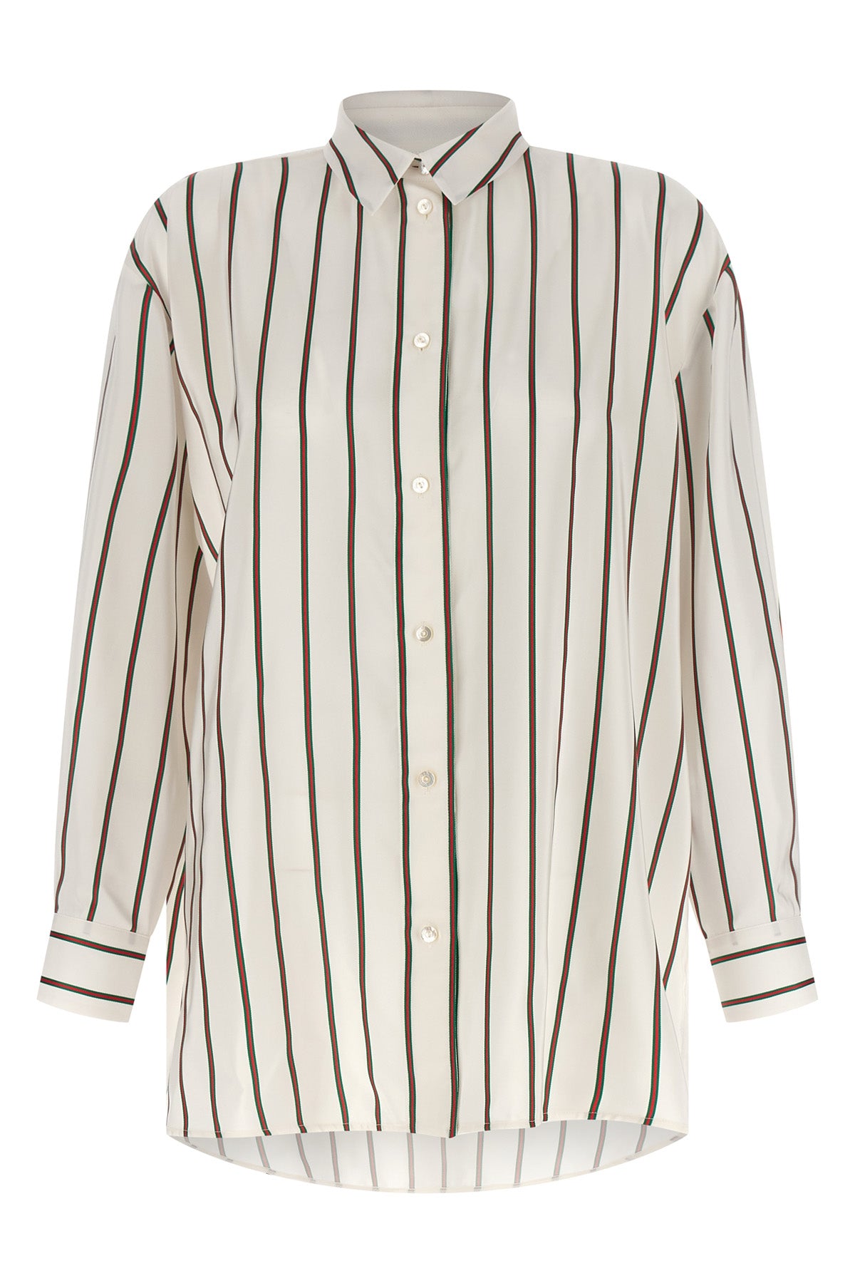 jacquard silk shirt