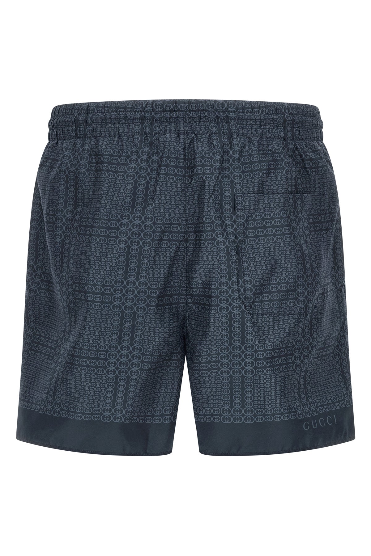 all-over gucci incrocio gg print technical poplin swimsuit